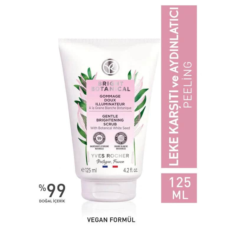 Yves Rocher Helles Botanisches Fleckenreduzierendes Peeling 125ml