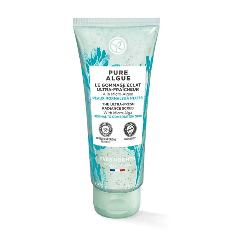 Yves Rocher Pure Algue Revitalisierendes Strahlendes Peeling 75 ml