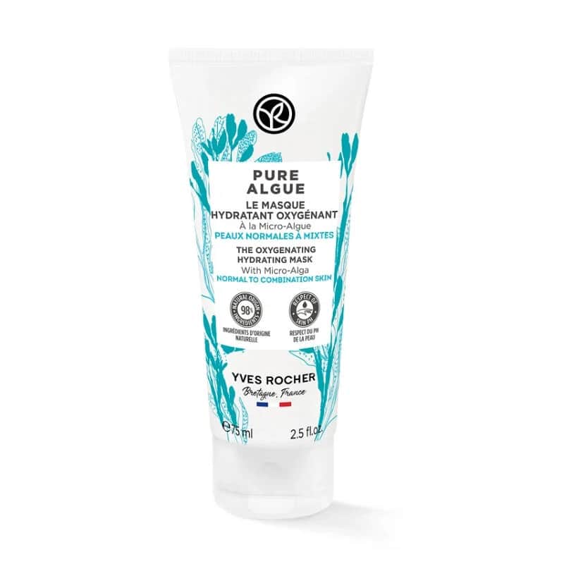 Yves Rocher Pure Algue Revitalisierende Feuchtigkeitsmaske 75 ml