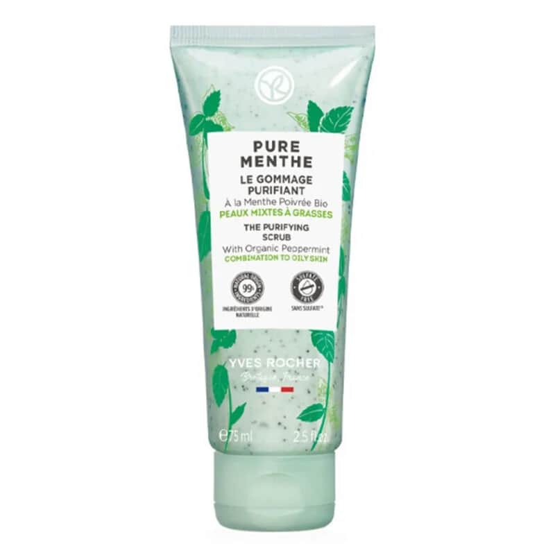 Yves Rocher Pure Mint Porenverfeinerndes Peeling 75 ml