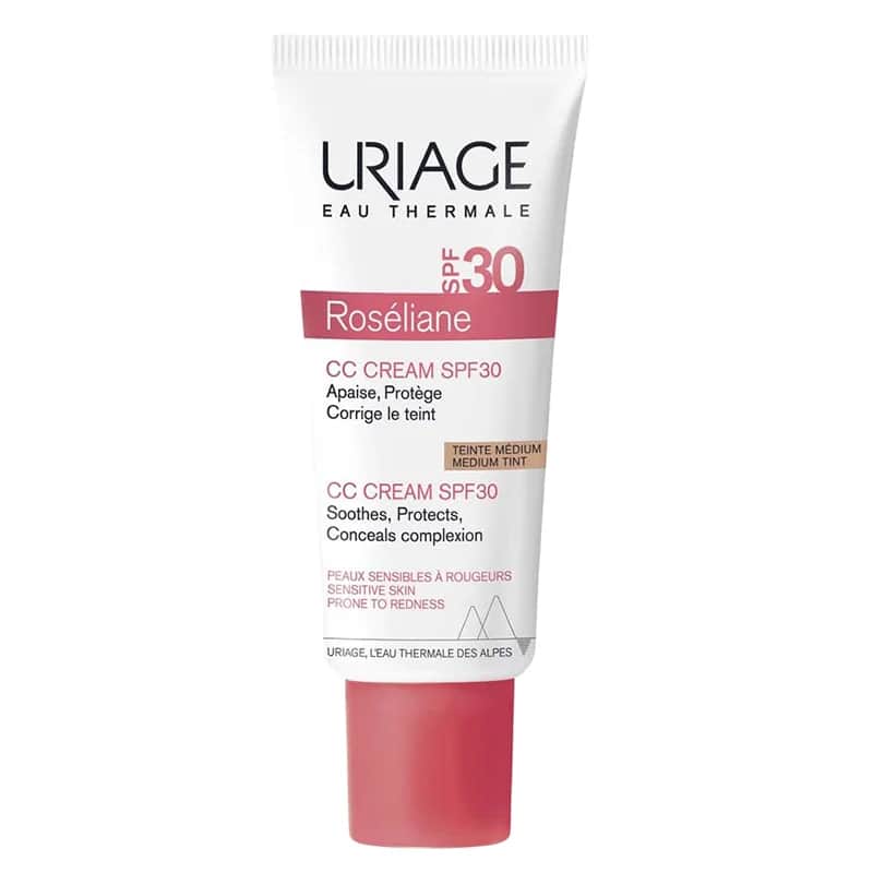 Uriage Roseliane CC Creme SPF30 40ml - Rötungsreduktion &amp; Sonnenschutz