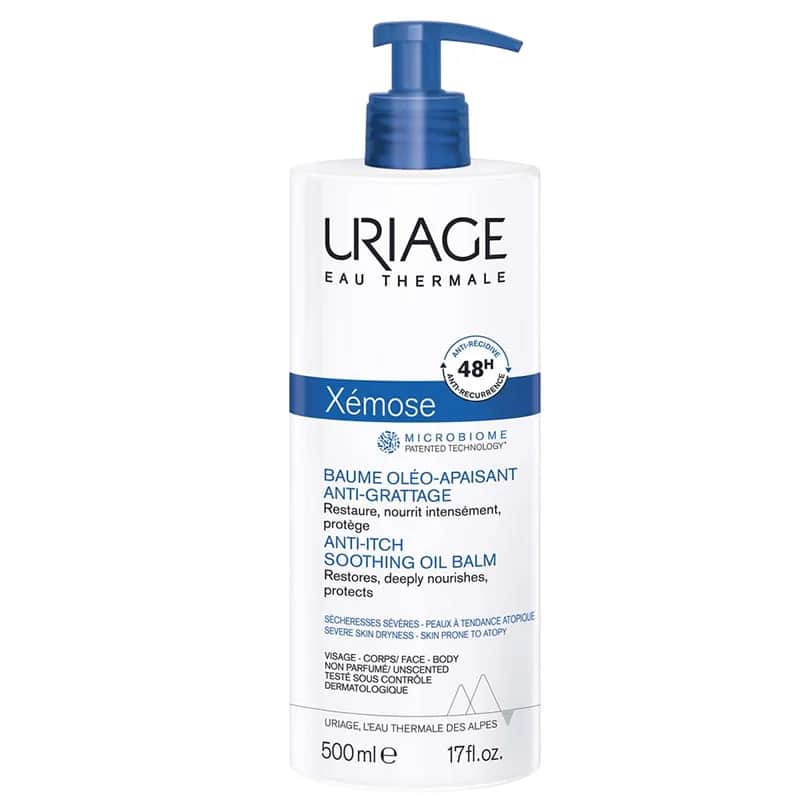 Uriage Xémose Beruhigender Öl-Balsam für juckende Haut - 500ml