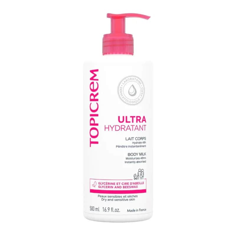 Topicrem Ultra Feuchtigkeitsspendende Körpermilch 500ml