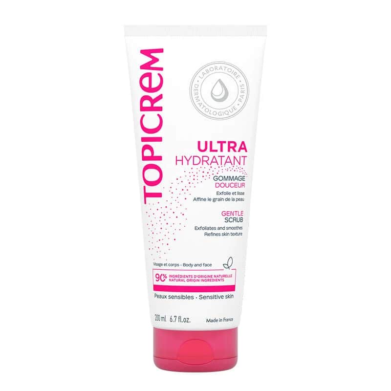 Topicrem Ultra Reinigungspeeling für Gesicht und Körper, 200ml