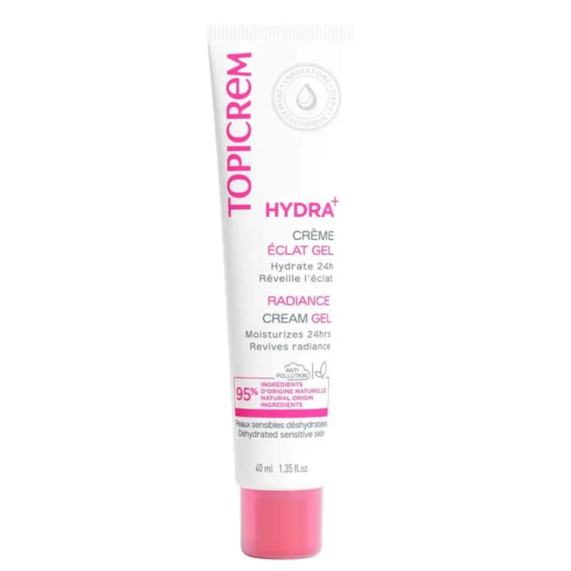 Topicrem HYDRA+ Radiance Gel - Feuchtigkeitsspendende Creme 40ml