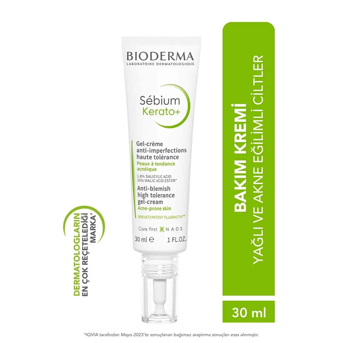 Bioderma Sebium Kerato Gel-Creme - Feuchtigkeitsspendend 30ml
