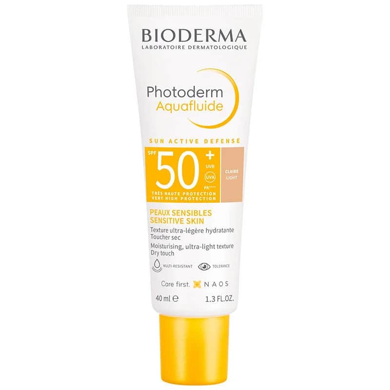 Bioderma Photoderm Aquafluid Leichte Tönung Sonnencreme SPF 50+ 40ml