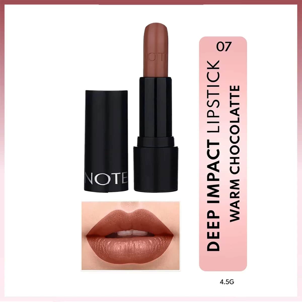 Note Deep Impact Semi-Matt Lippenstift