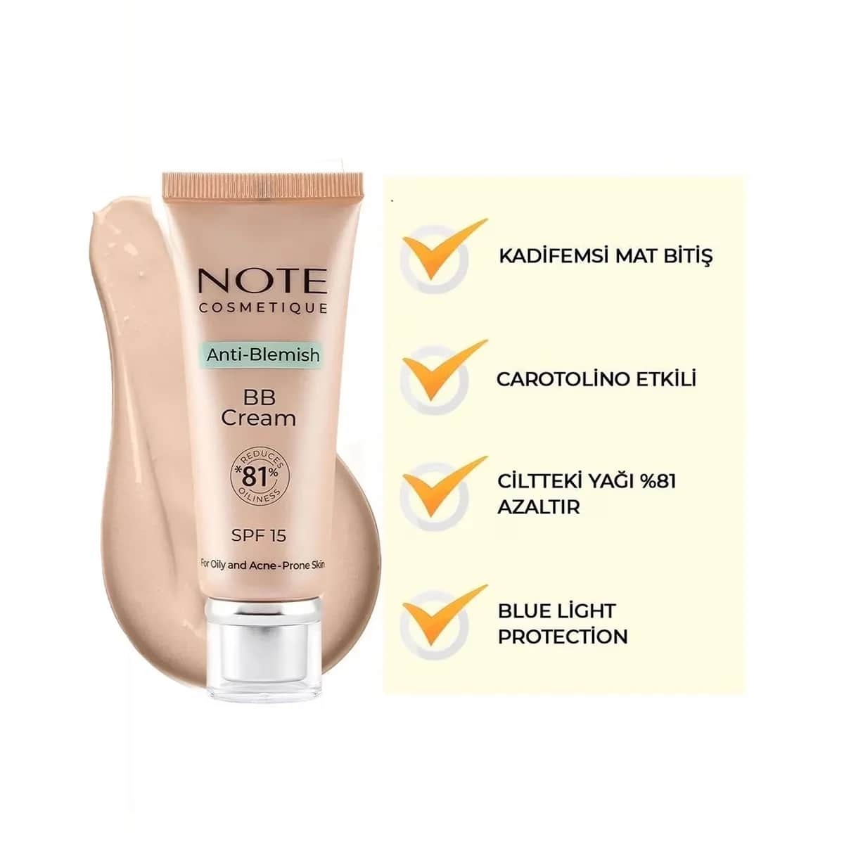 Note Anti-Blemish BB Cream für ölige und zu Akne neigende Haut