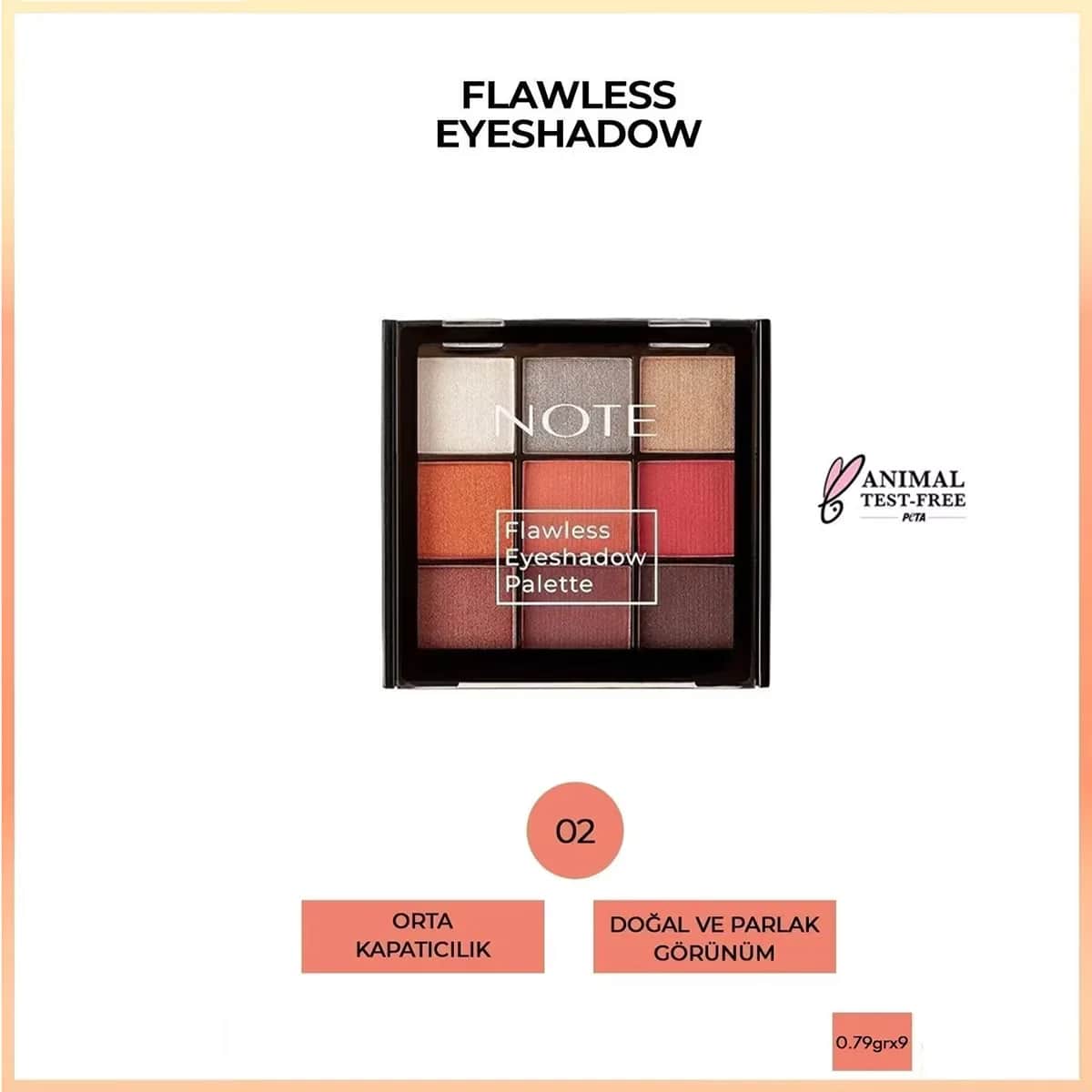 Note Flawless Romantic Date Lidschattenpalette