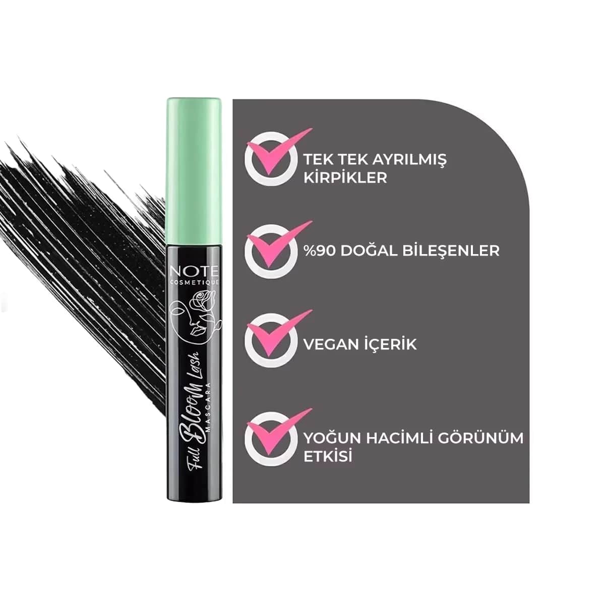 Note Full Bloom Wimperntusche - Volumen- und Längenformel