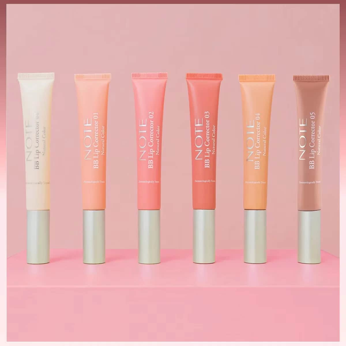 Note BB Lippenkorrektor 05 - Farbangleichender Lippen-Gloss, Feuchtigkeitsspendend