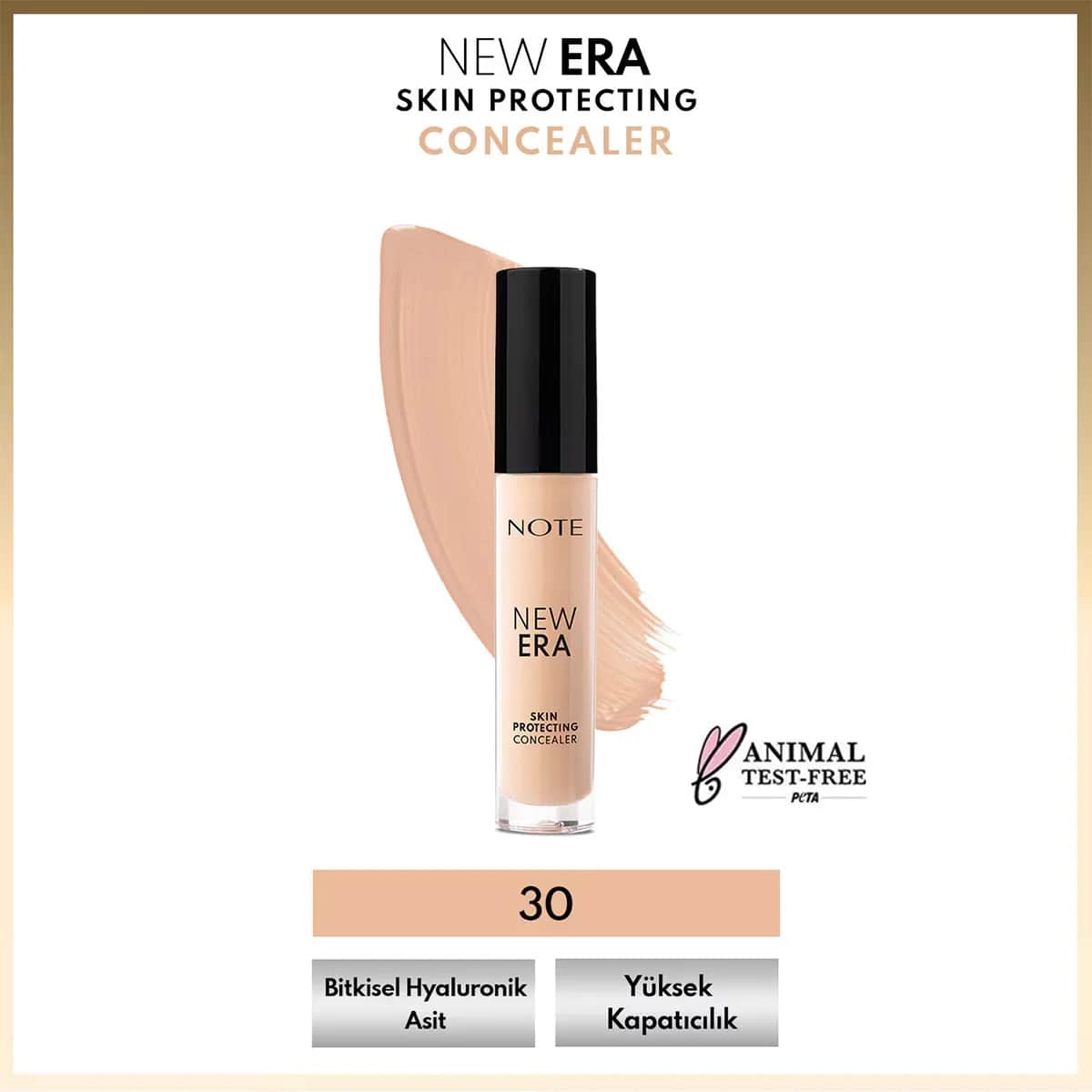Note New Era Hautschutz Concealer - Hohe Deckkraft, Pflanzlich