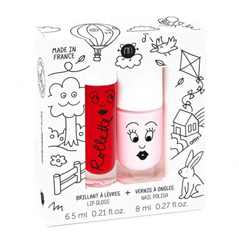 Nailmatic Kids Nagelset Cottage Holiday mit Farben von Nailmatic