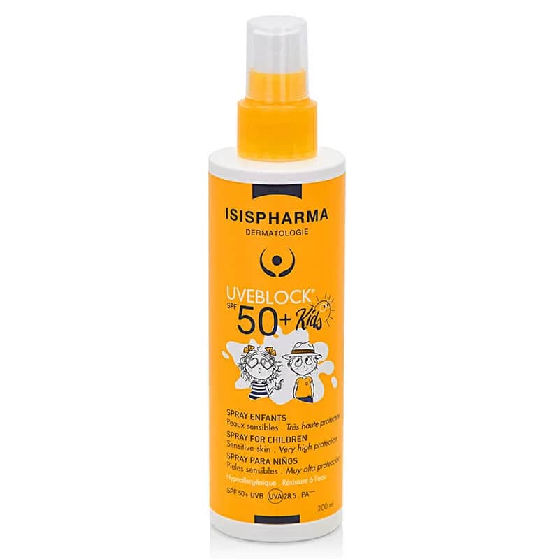 Isıs Pharma Uveblock SPF 50+ Kinder Sonnencreme Spray 200ml