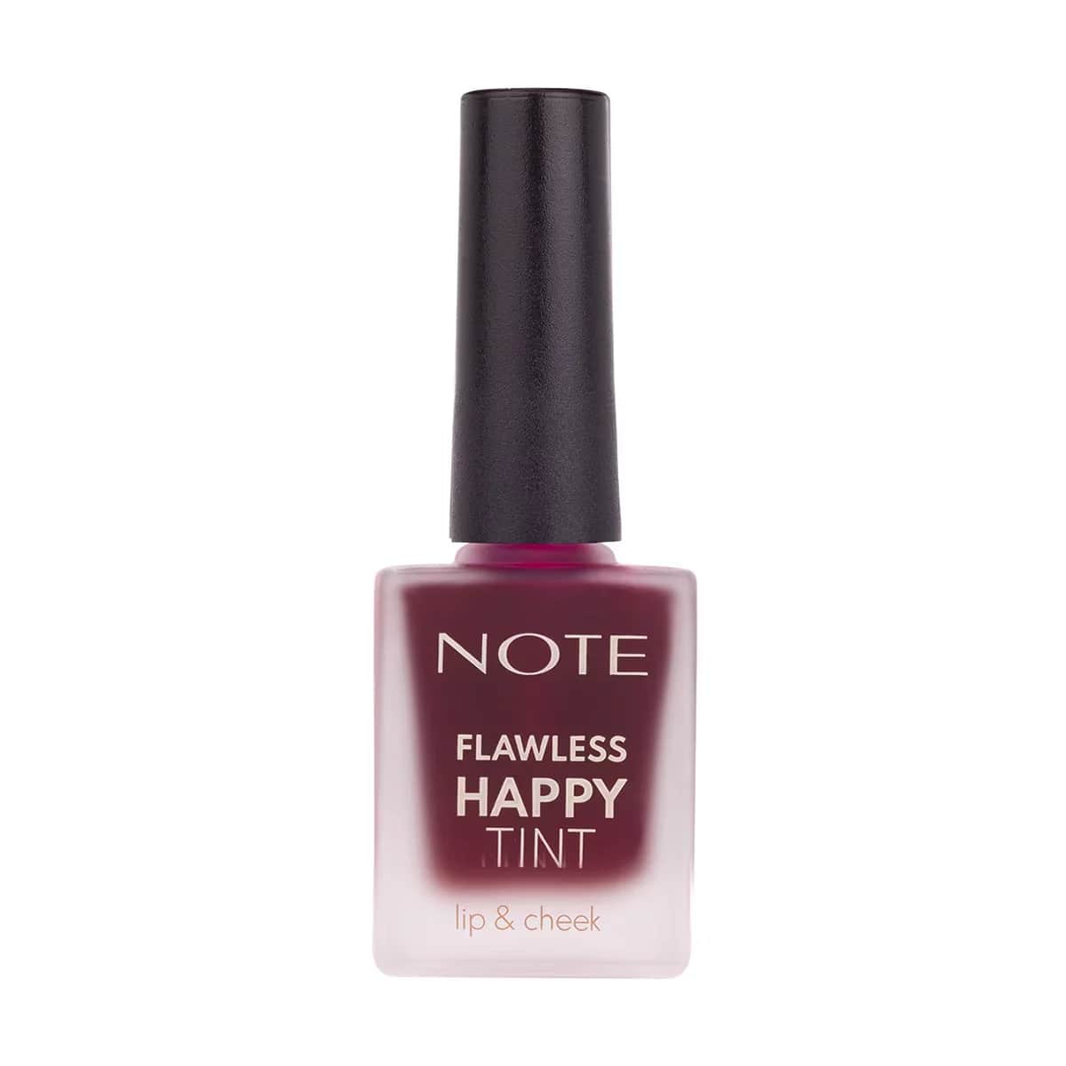 Note Flawless Happy Tint Flüssigrouge &amp; Lippenfarbe - Süßes Pink