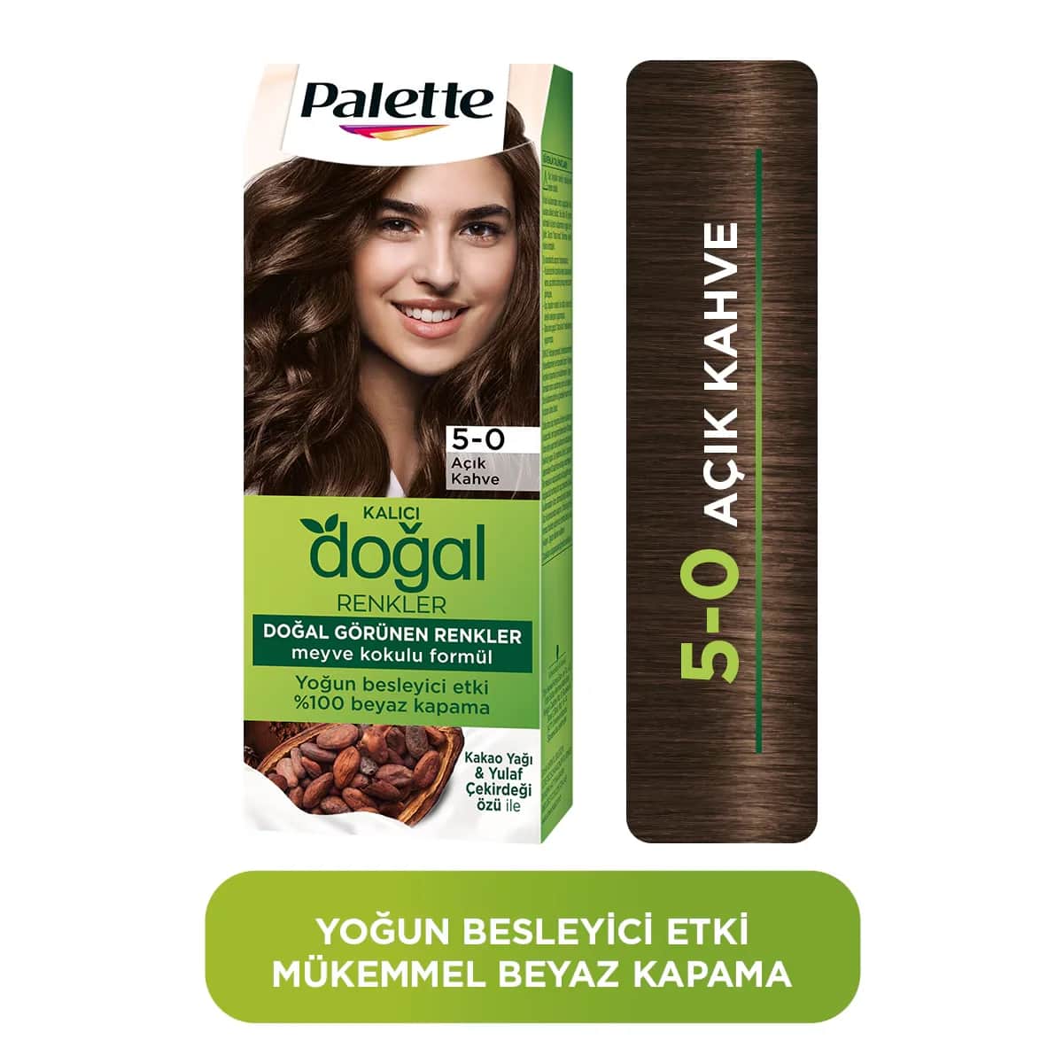 Palette Naturhaarfarbe 50ml – Lebendige, Natürliche Farben