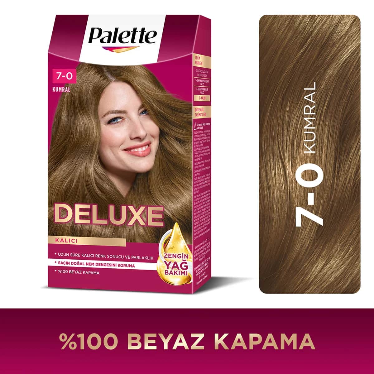 Palette Deluxe Creme-Haarfarbe mit Mikroölen - 50ml