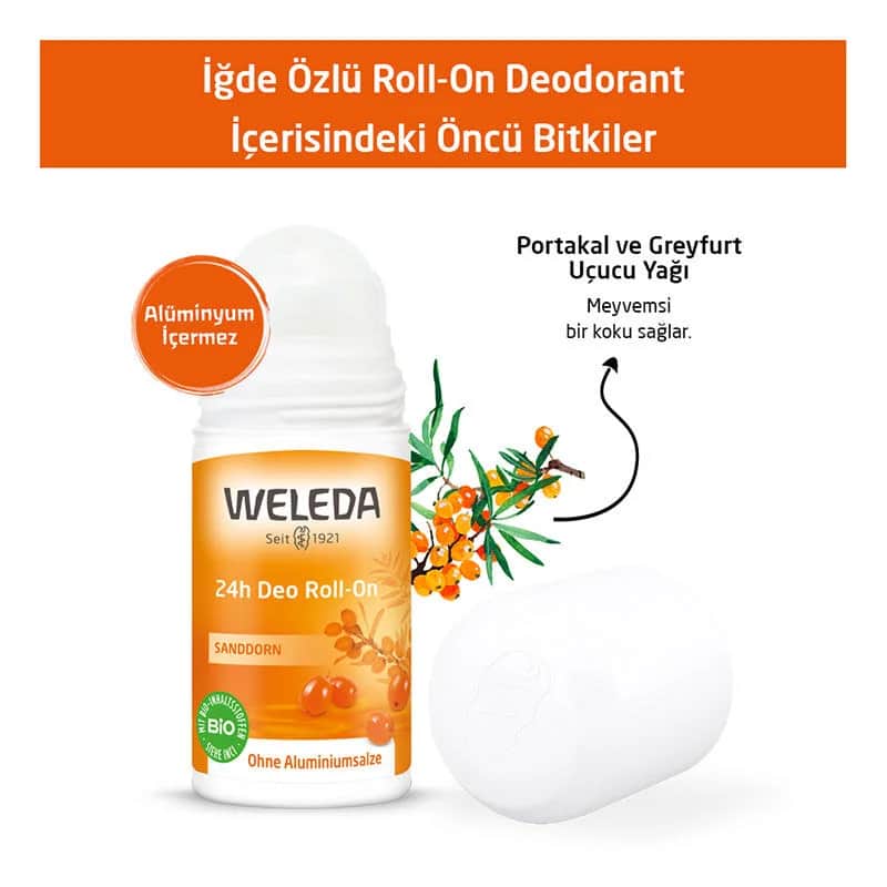 Weleda Sanddorn Roll-On Deodorant 50ml