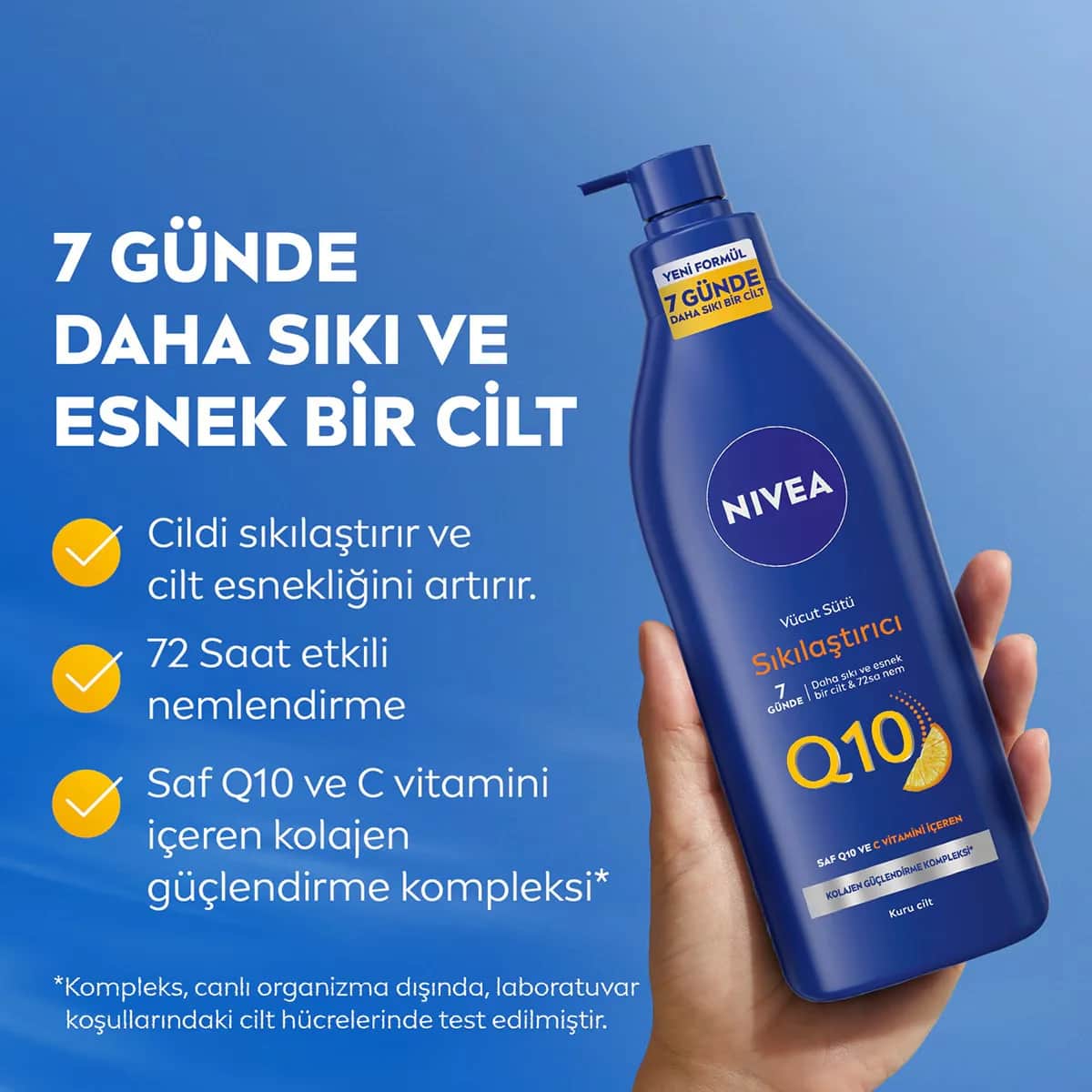 Nivea Q10 Energie Festigende Körpermilch - 400ml