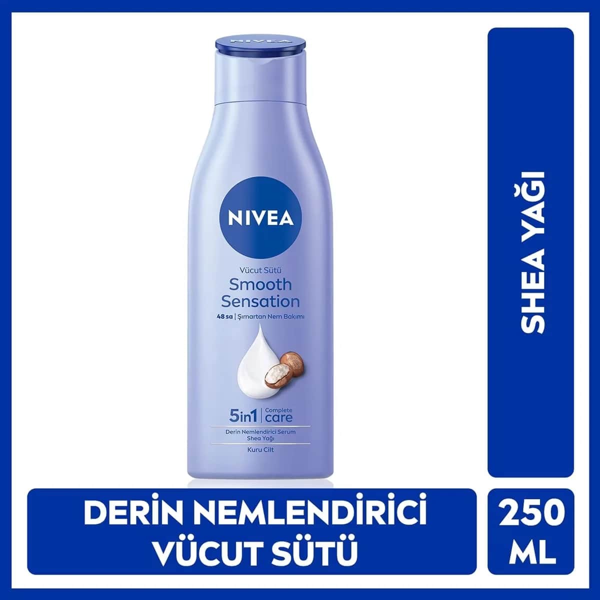 Nivea Tiefenfeuchtigkeit Körpermilch mit Sheabutter 250 ml