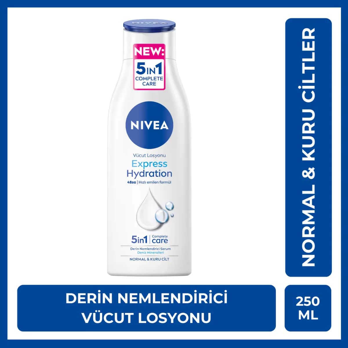 Nivea Express Hydration Körperlotion 250ml