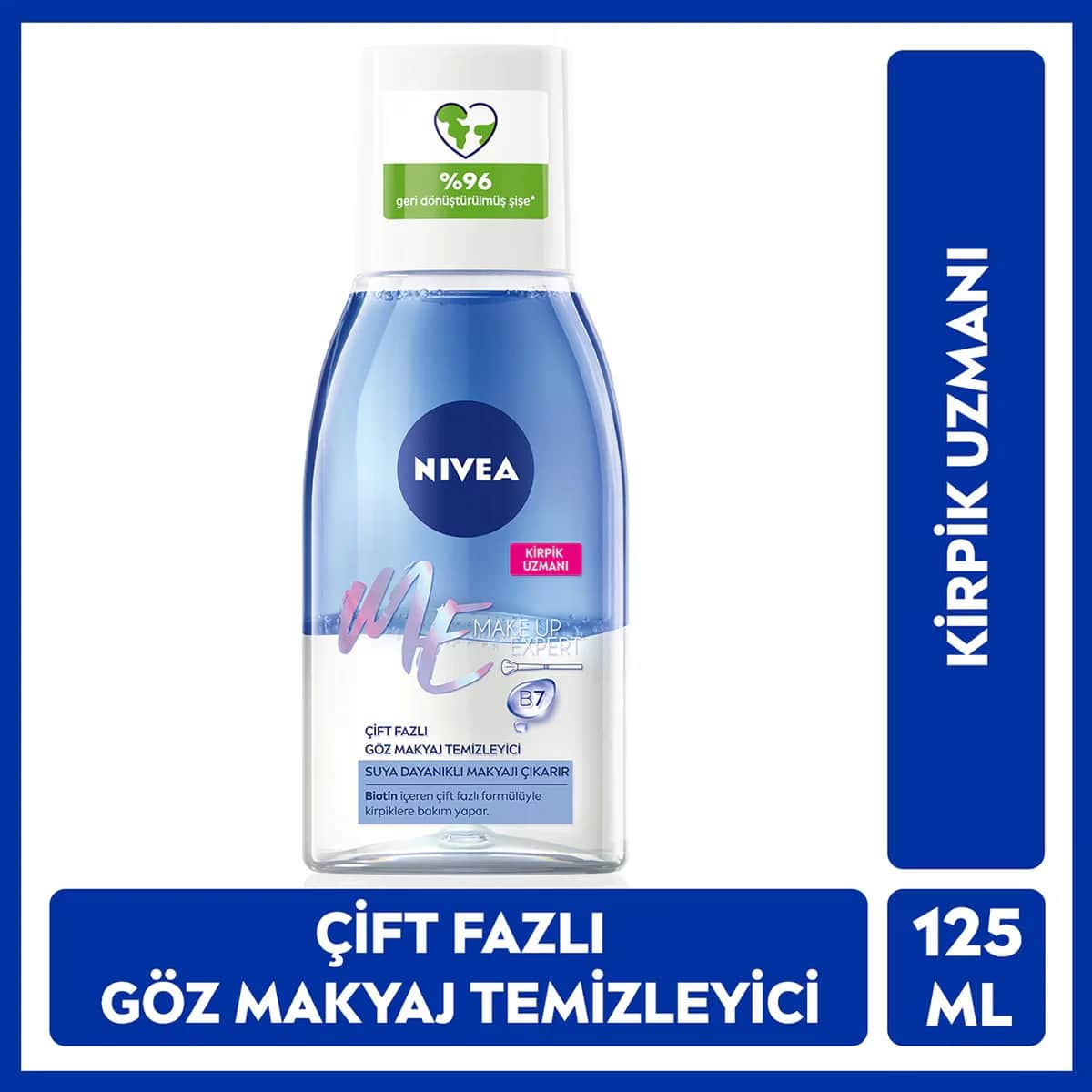 Nivea Zwei-Phasen Augen-Make-up-Entferner 125ml - Sanft &amp; Effektiv