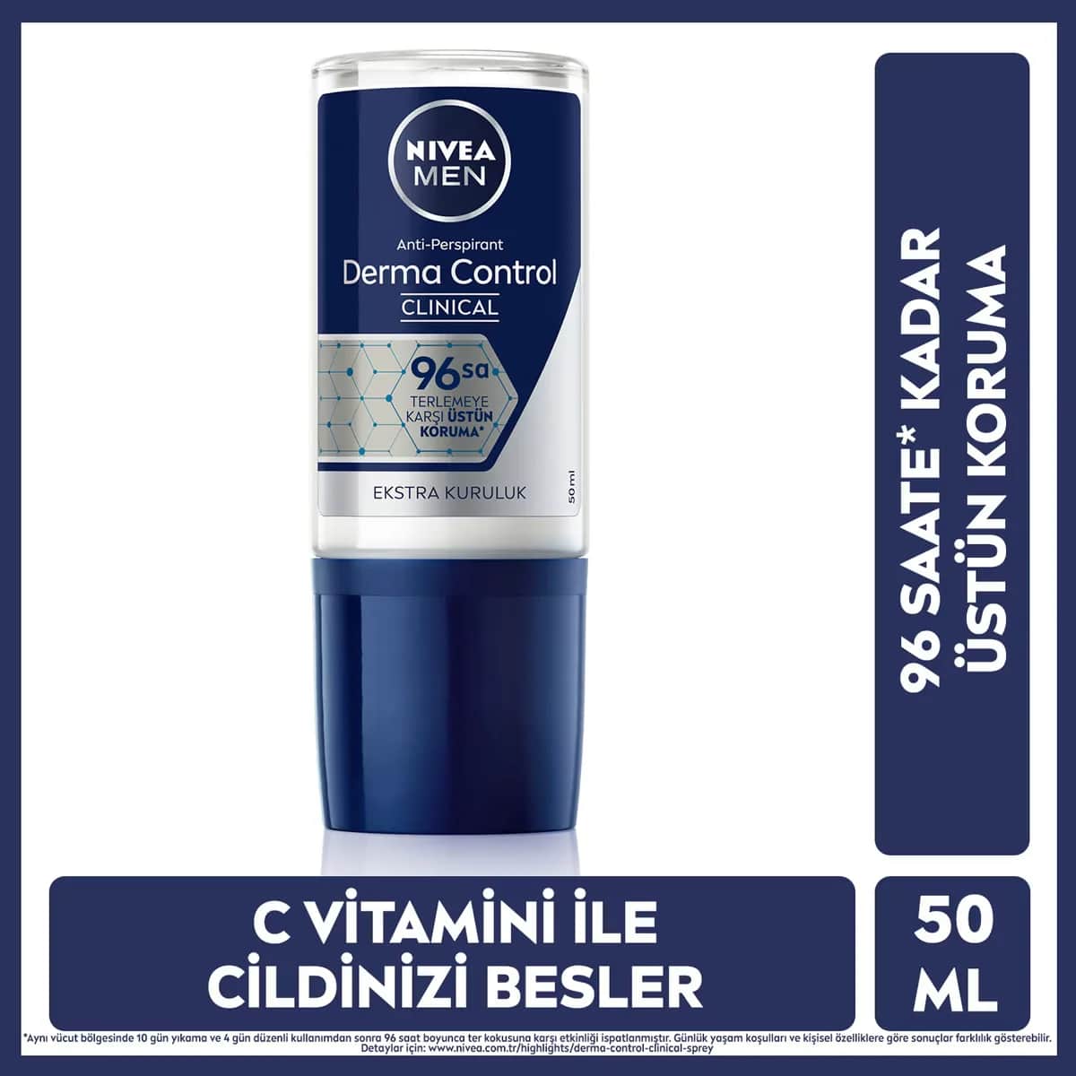 Nivea Derma Control Männer Klinischer Roll-On 50ml