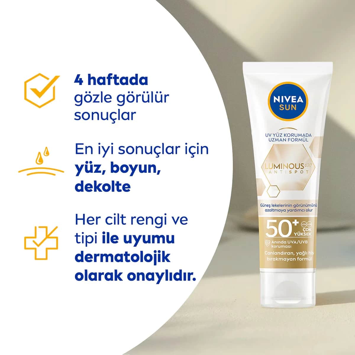 Nivea Sun Luminous630 Anti-Spot Creme SPF 50 - 40ml