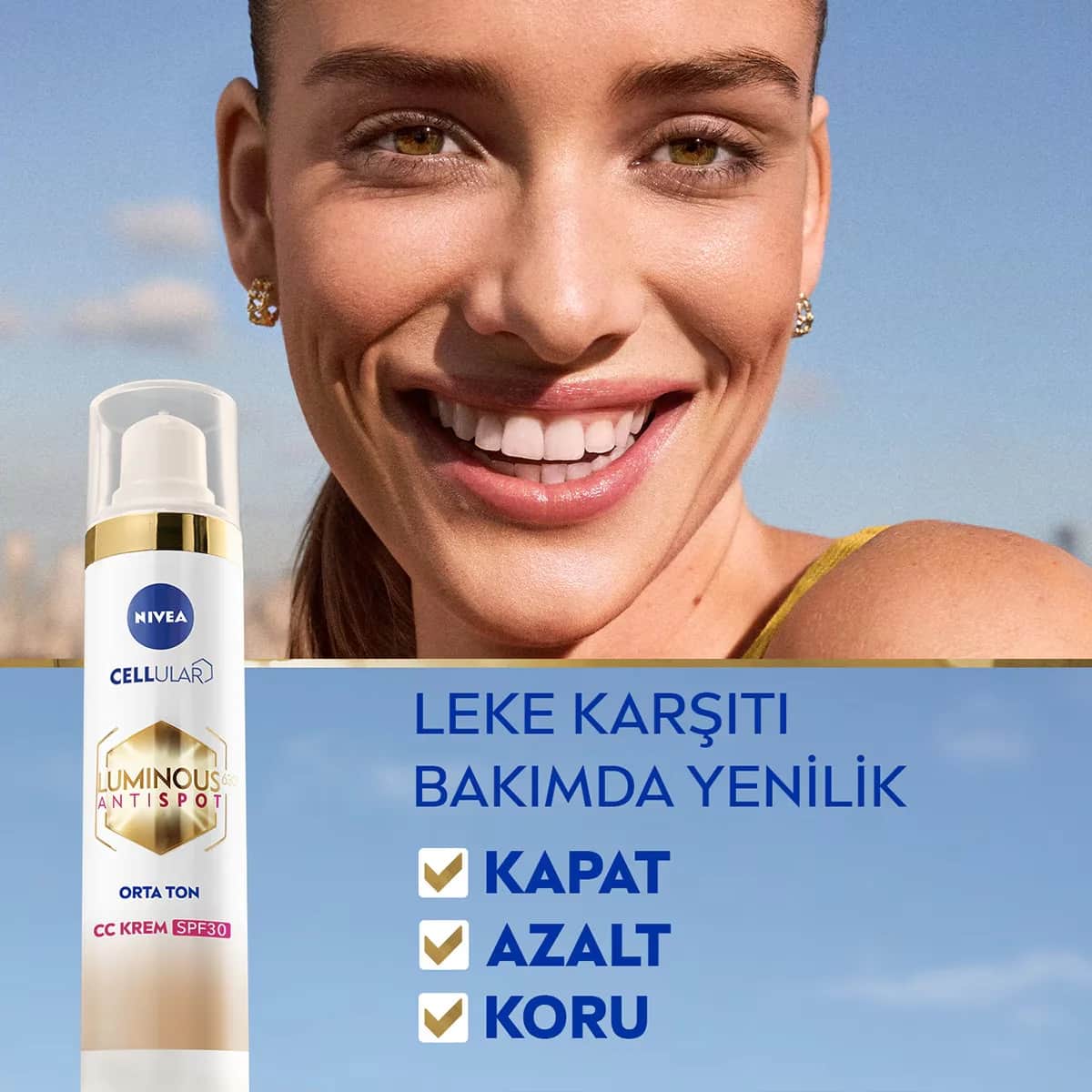 Nivea Luminous630 CC Creme SPF30 gegen dunkle Flecken, 40ml