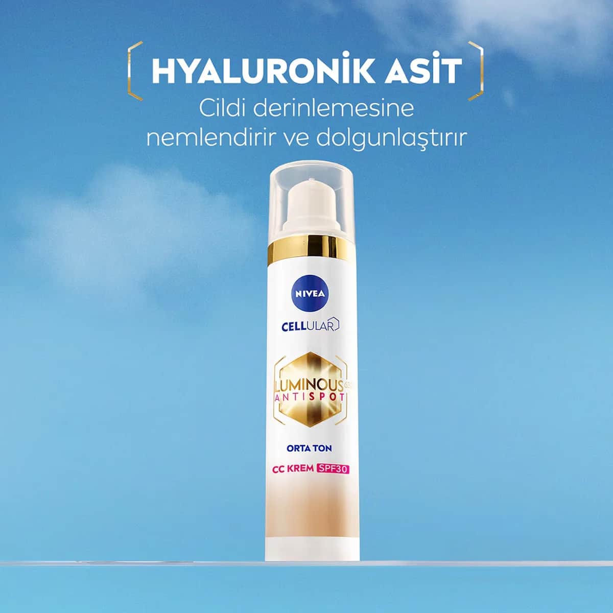 Nivea Luminous630 CC Creme SPF30 gegen dunkle Flecken, 40ml
