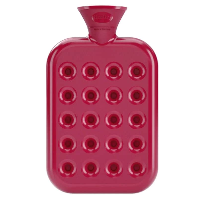 Fashy Wärmflasche 1,2L - Pink zur Schmerzlinderung