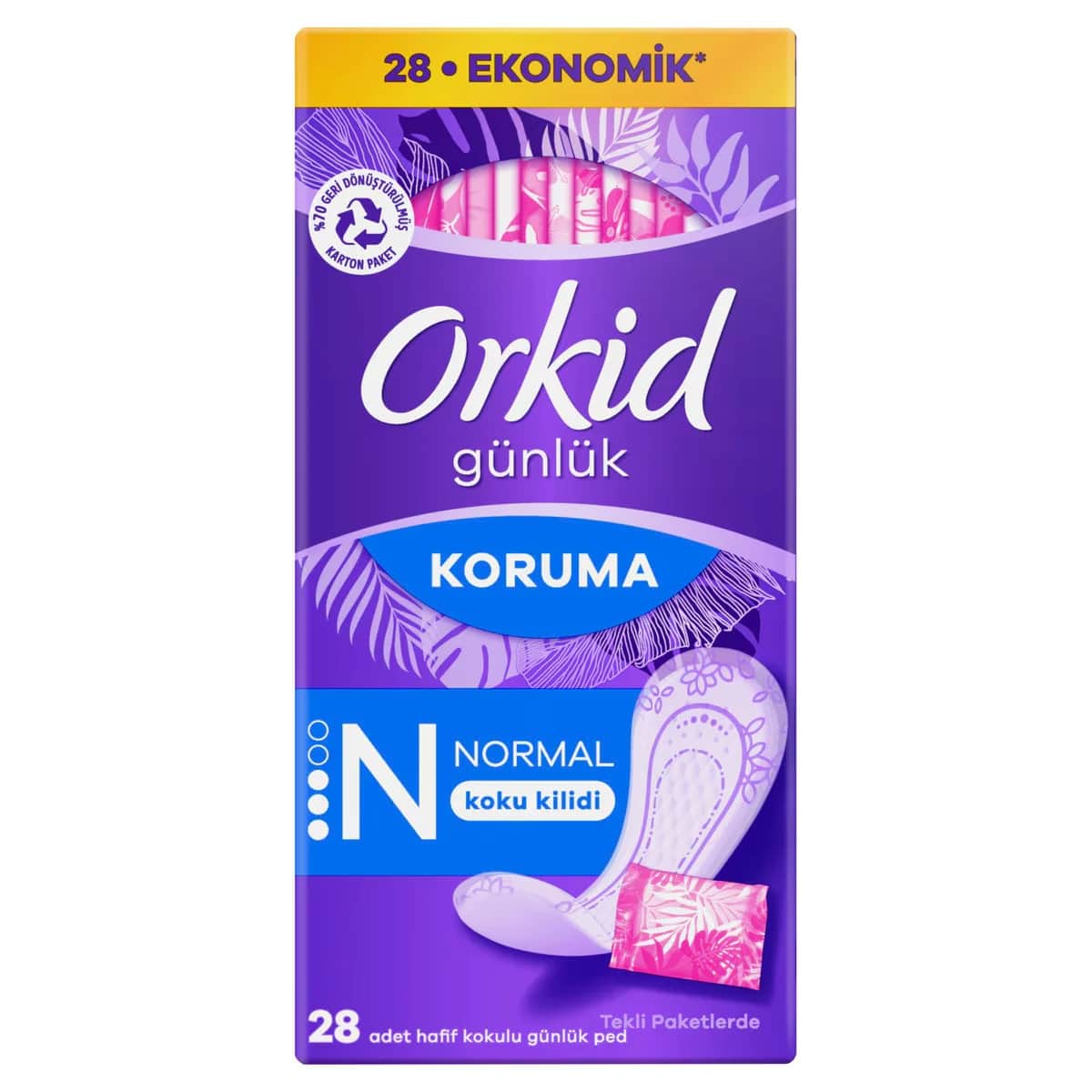 Orkid Leaf Ultra Dünne Binden - 40 Stück