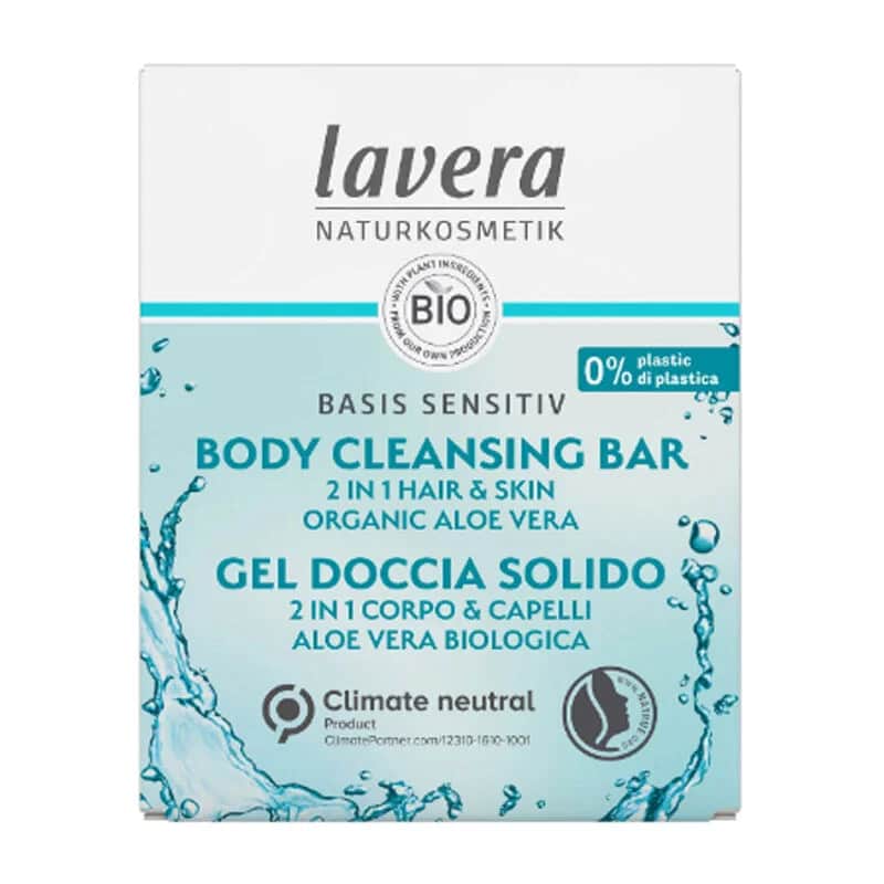 Lavera Bio 2-in-1 Festes Shampoo für Haar und Körper 50g