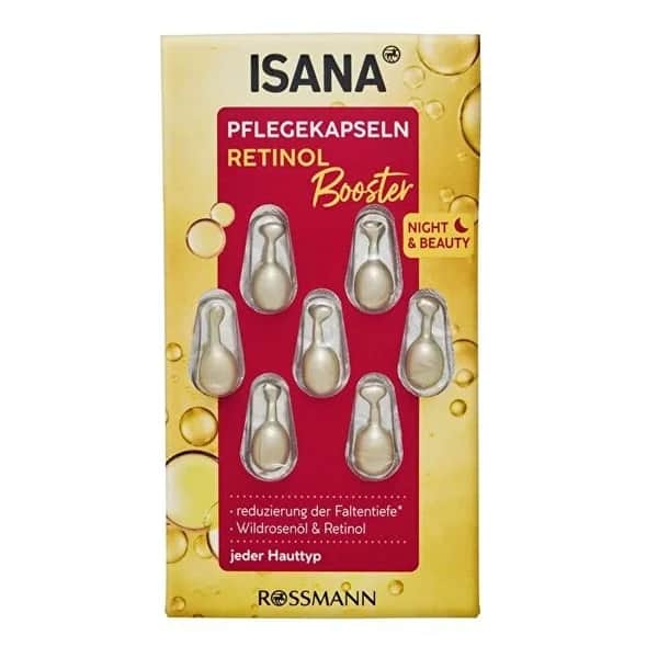 Isana Retinol Booster Nachtserum Kapseln - 7x0,38ml