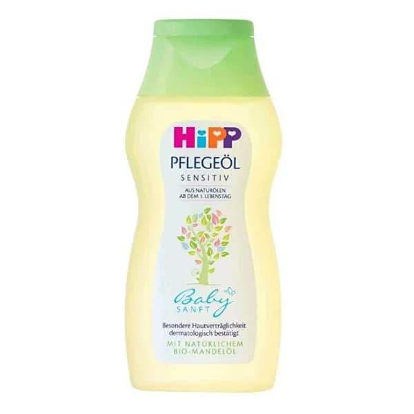 Hipp Bio Baby Pflegeöl 200ml - Sanfte Hautfeuchtigkeit &amp; Massage