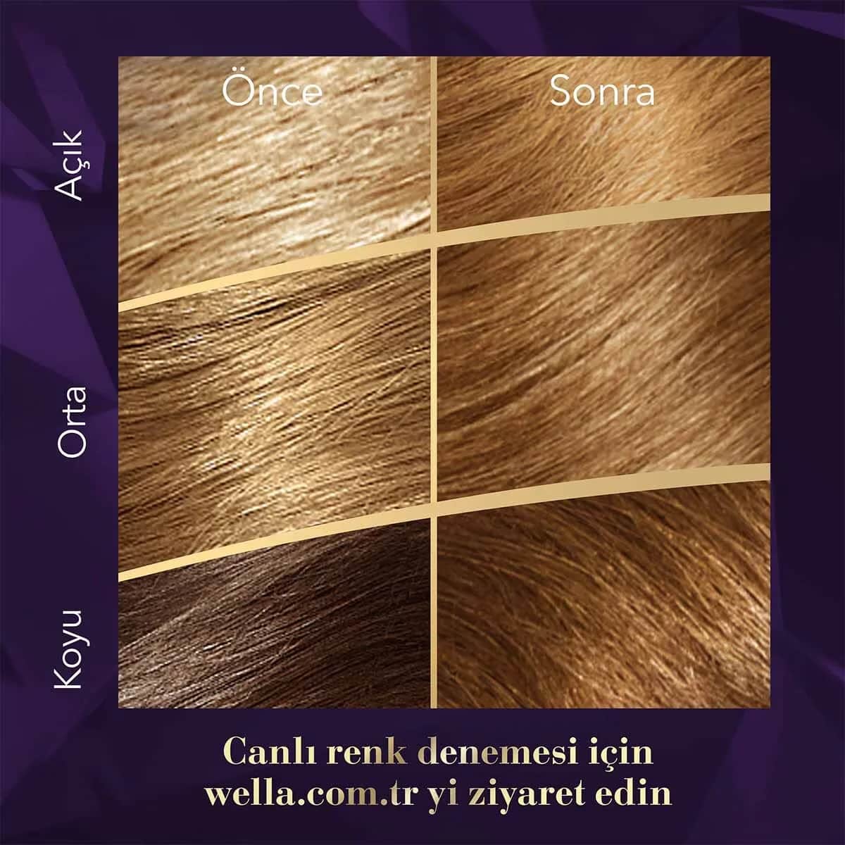 Wella Koleston Supreme 7/3 Haselnuss Haarfarbe &amp; Pflege Set