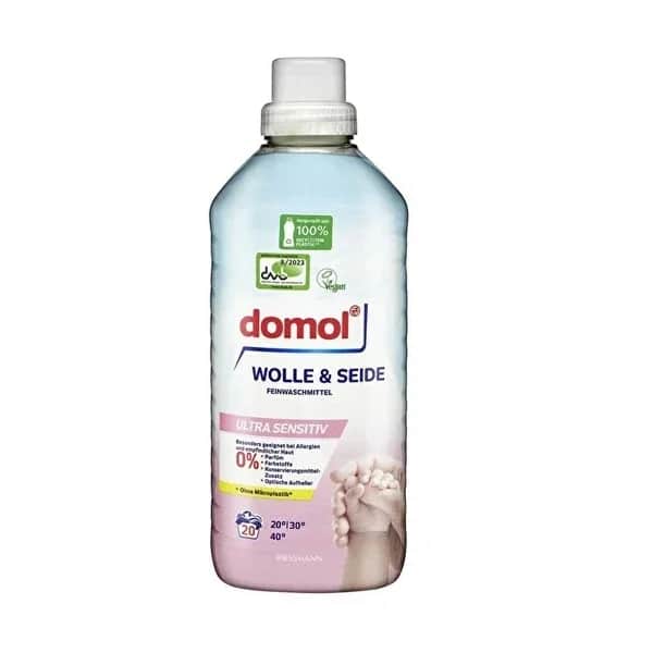 Domol Wollwaschmittel 1000ml - Vegan, Hautverträglich