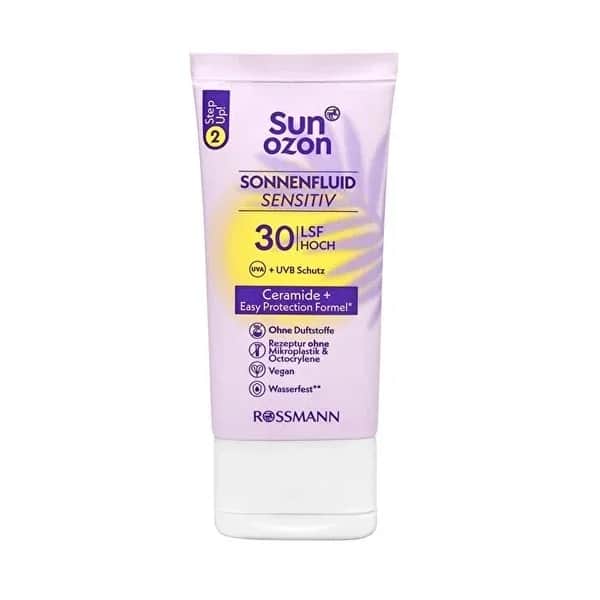 Sunozon Lila Gesichtscreme SPF 30 - Vegane Feuchtigkeitscreme 50ml