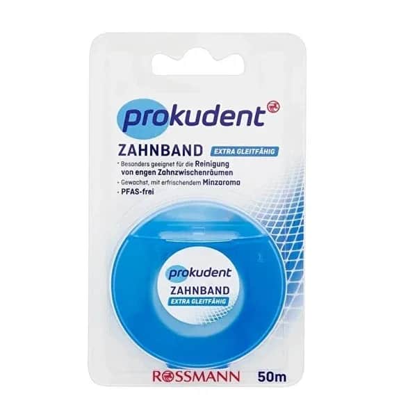 Prokudent Minz Zahnseide - Extra Gleitend, Wachs 50m