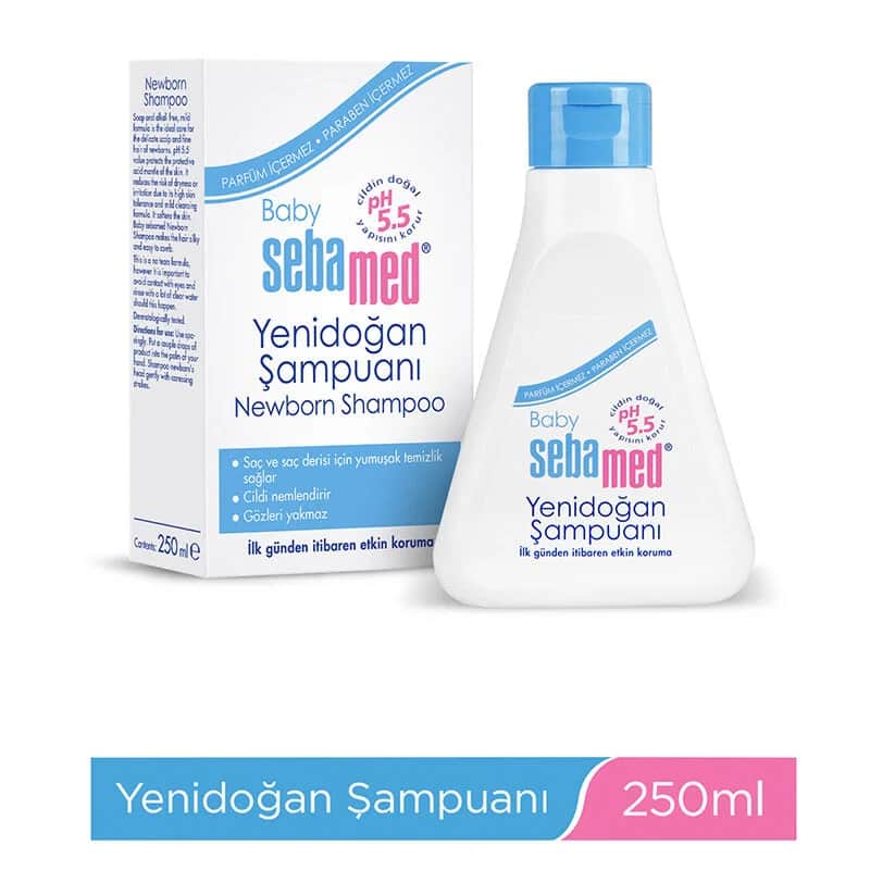 Sebamed Baby Shampoo 250ml - Sanft, pH-Balanciert &amp; Tränenfrei