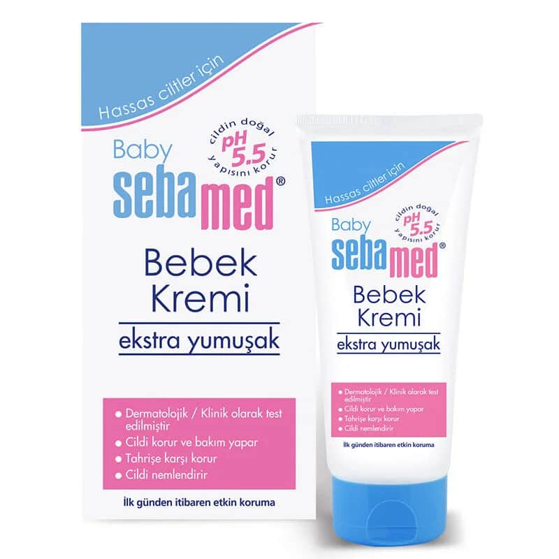 Sebamed Babycreme 200 ml - Feuchtigkeitsspendende &amp; Beruhigende Hautpflege