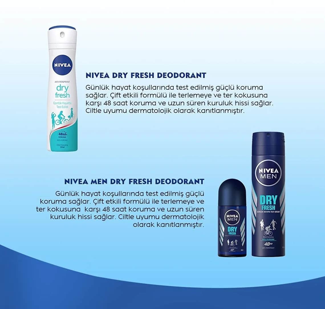 Nivea Men Dry Fresh Roll-On 50ml
