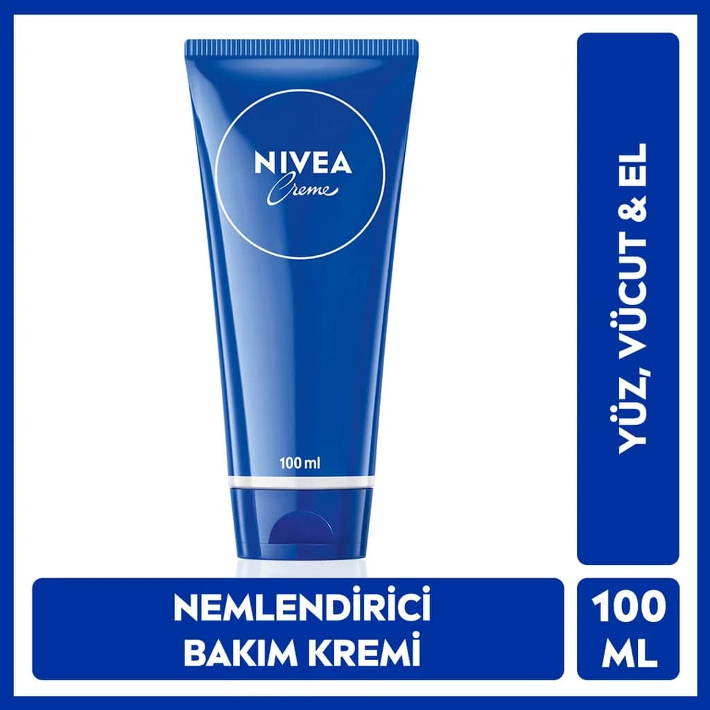Nivea Allzweckcreme 100ml - Feuchtigkeitsspendende Hautpflegecreme