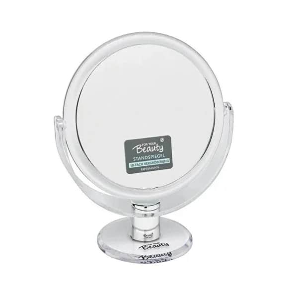 Verstellbarer runder Spiegel 10x von For Your Beauty