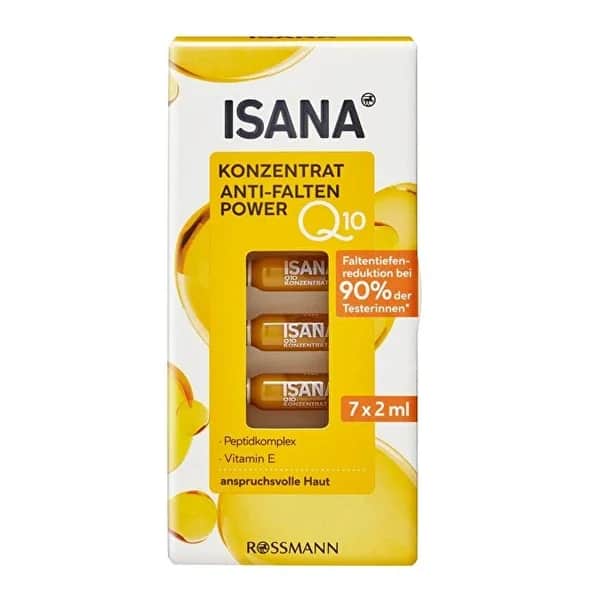 Isana Care Q10 Anti-Falten Ampulle 7x2 ml