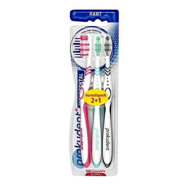 Prokudent Zahnbürsten 3er-Pack