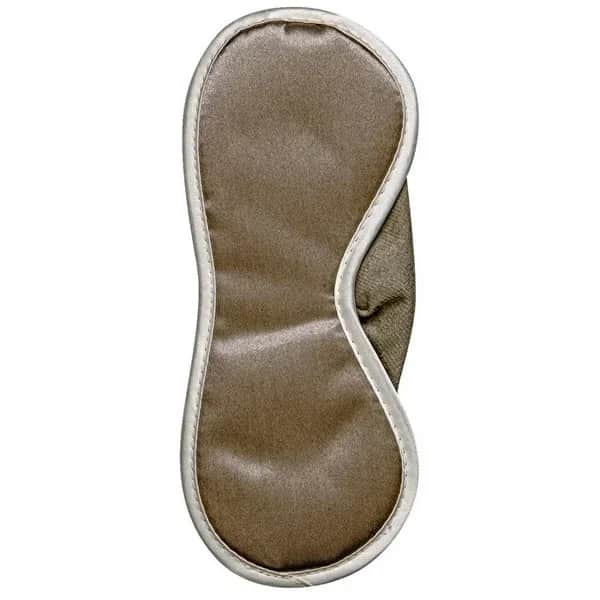 Verstellbare Satin Schlafmaske mit Frottee
