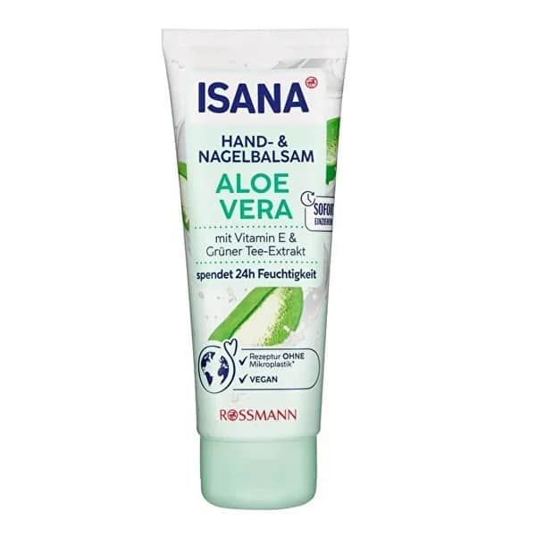 Isana Aloe Vera Hand- und Nagelcreme 100ml