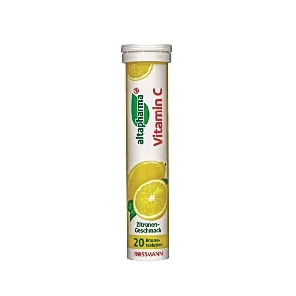 Altapharma Vegane Vitamin C Brausetabletten - 20 Stück